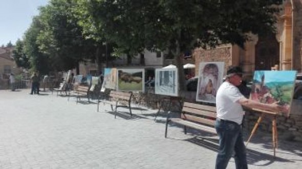 Miguel Montesinos gana el II Certamen de Pintura Pascual Berniz de Allepuz