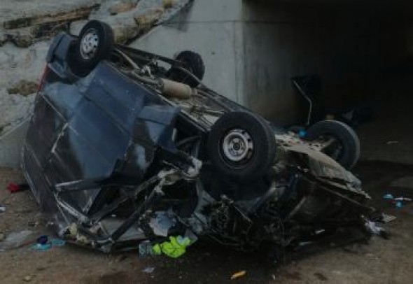 Dos accidentes de tráfico en la autovía A-23 a la altura de Calamocha y Formiche