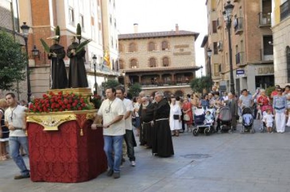 La procesión de los cagones recorrerá en la tarde del miércoles el centro de Teruel