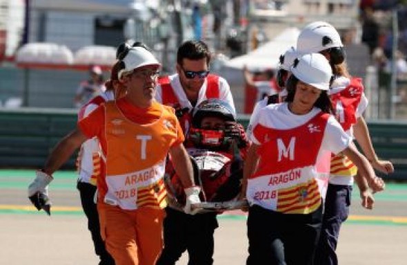 Márquez impone su ley en el GP de Aragón en Motorland