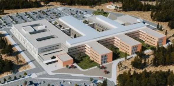 Construcciones Ribau y Eurofinsa harán la obra civil del nuevo hospital de Teruel