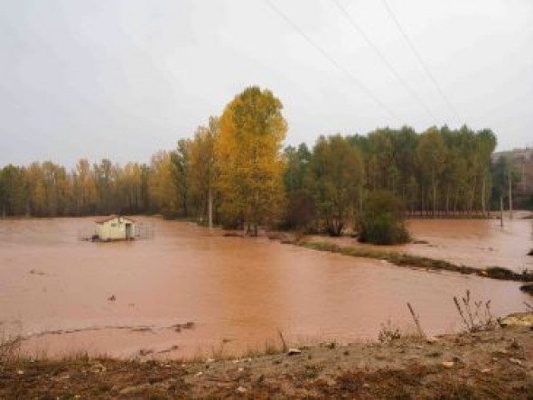 Teruel batió récord de lluvias en un mes de octubre muy húmedo en todo Aragón