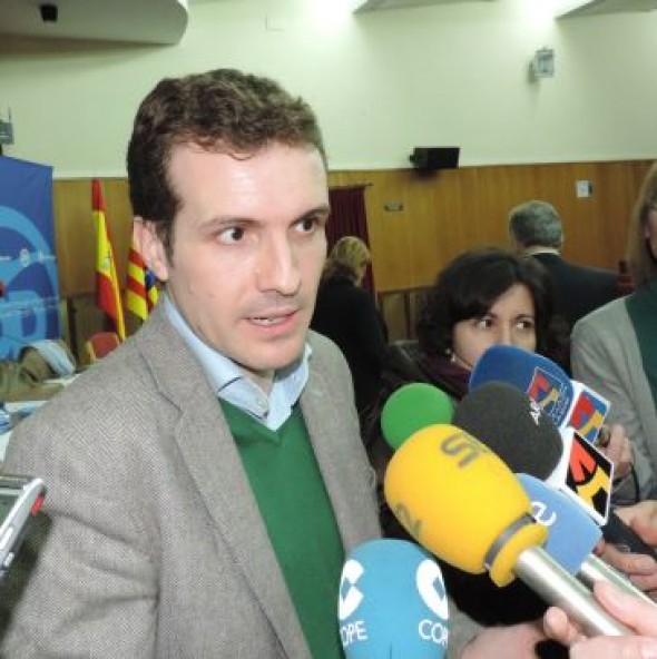 Pablo Casado presentará este viernes en Teruel a Emma Buj como candidata del PP a la Alcaldía