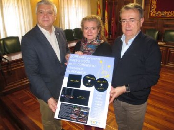 BureArte presentará su nuevo disco en un concierto a beneficio de Aspanoa el 4 de enero en el Teatro Marín de Teruel