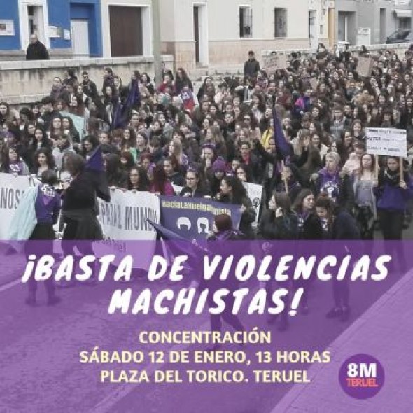 La Asamblea 8M convoca este sábado una concentración en el Torico contra las violencias machistas