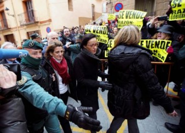 La alcaldesa de Andorra reclama a Ribera alternativas a la minería antes del cierre de la térmica