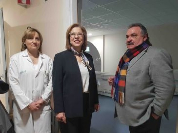 El Hospital Obispo Polanco de Teruel cuenta con una nueva resonancia magnética y se prepara para aplicar la Radioterapia Intraoperatoria