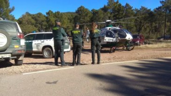 Hallan el cadáver del hombre desaparecido en Teruel en la zona de Dornaque donde se le buscaba