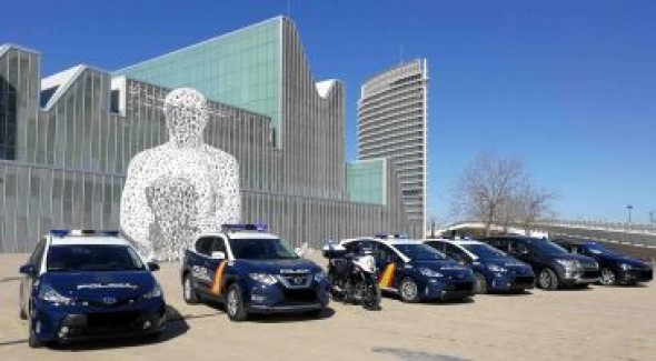 La Policía Nacional contará con cuatro nuevos coches híbridos en Teruel