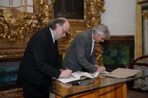 Albarracín y Urueña firman un convenio para colaborar y difundir el patrimonio