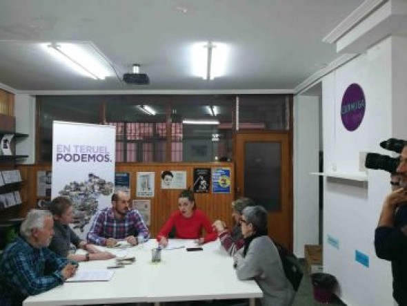 Podemos reclama medidas urgentes para la provincia de Teruel que ha perdido el 1% de la población en cinco años