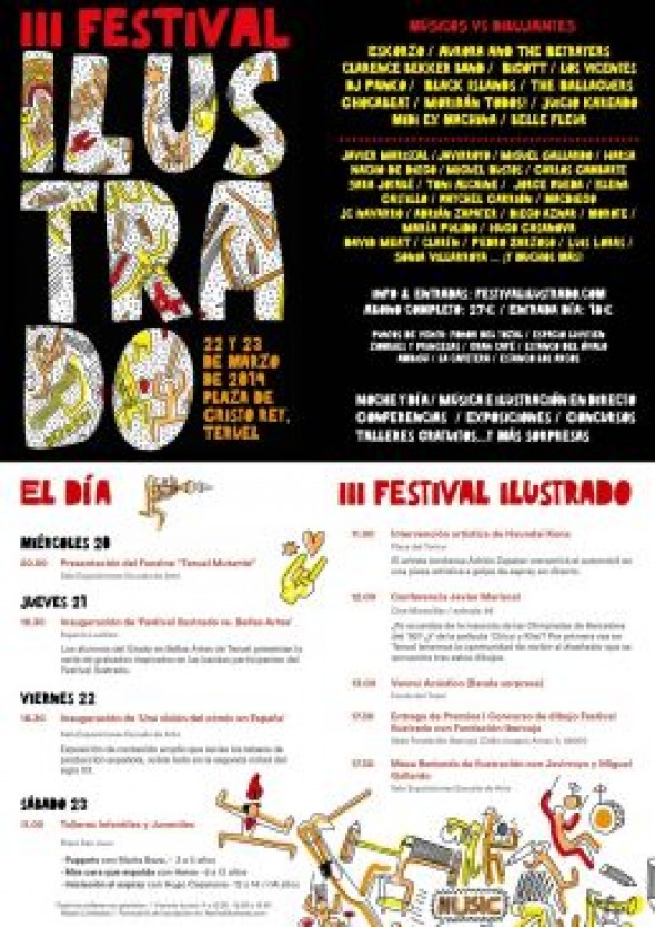 El III Festival Ilustrado de Teruel cambia de ubicación y se celebrará frente al Archivo Provincial