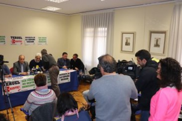 Teruel Existe lanza una campaña de adhesiones a la movilización de La Revuelta de la España Vaciada