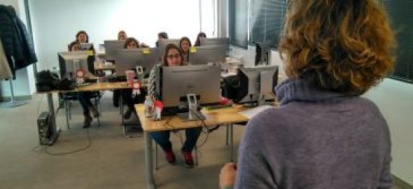 Un total de 176 alumnos se formaron en 2018 en trece talleres de empleo en Teruel