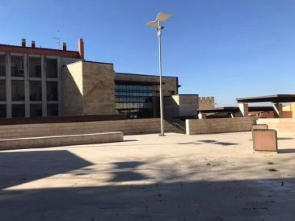 El Ayuntamiento de Alcañiz instala dos cámaras de video-vigilancia en el entorno de la torre gótica