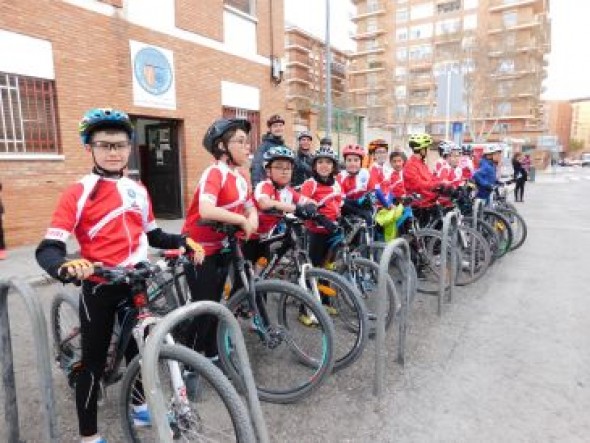 La Escuela de Ciclismo  de Teruel crece en su segundo año de funcionamiento