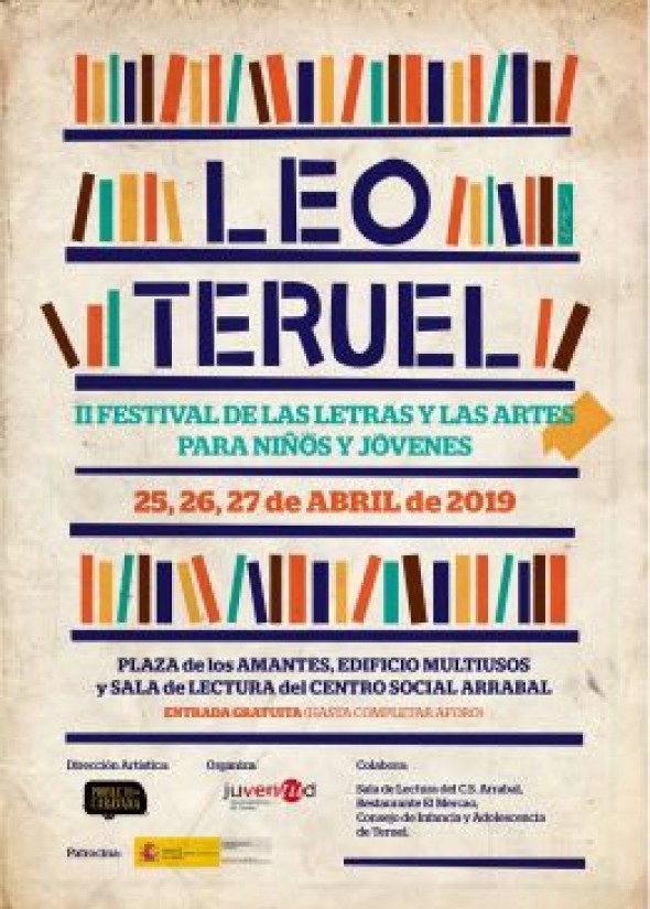 El Festival Leo Teruel promueve del 25 al 27 de abril la afición a la lectura