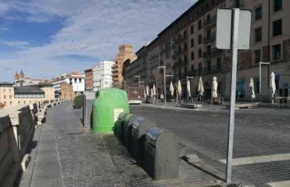 El paseo del Óvalo de Teruel se corta al tráfico desde el miércoles 24