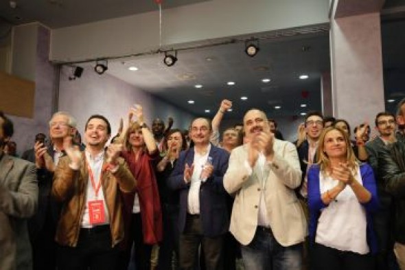 El PSOE respira al volver a ganar en Aragón, donde Cs es ya la segunda fuerza por encima del PP