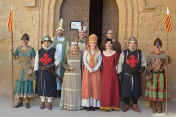 Todo está listo ya en Alcañiz para la representación de la Concordia