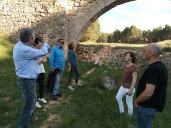 Chunta Aragonesista defiende una rehabilitación integral del acueducto de Teruel