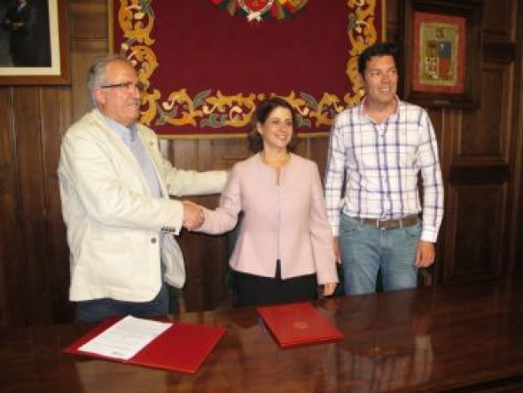 El CD Teruel recibe 80.000 euros del Ayuntamiento de Teruel