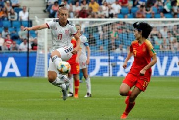 España empata con China y se mete en octavos de final del Mundial de Francia de fútbol femenino