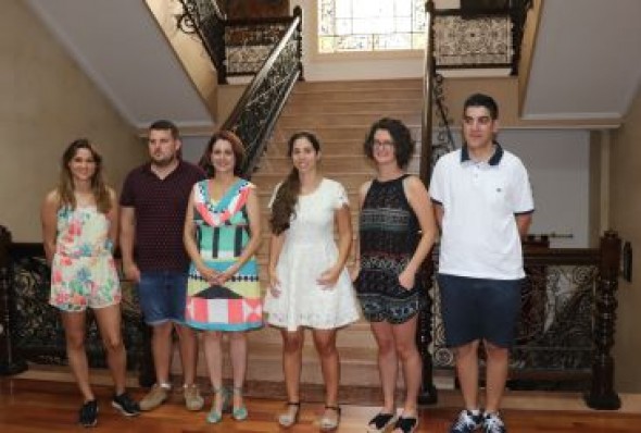Alumnos de la Escuela Taller del 800 aniversario de los Amantes de Teruel vuelven de sus prácticas en la UE