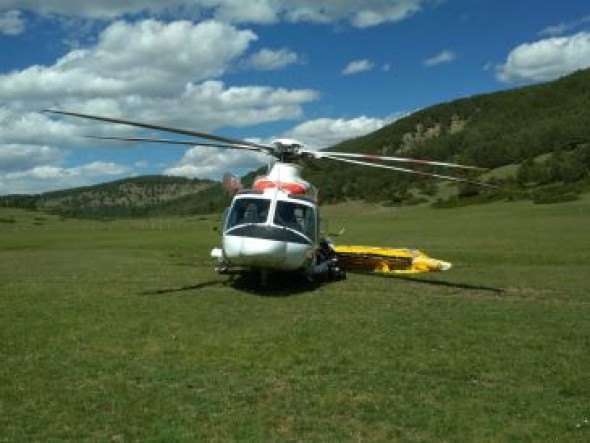 El helicóptero accidentado en Albarracín llegó a rotar 140 grados