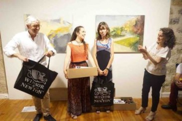 Beatriz Ortega y Lidia Fernández ganan las becas de pintura de Albarracín 2019