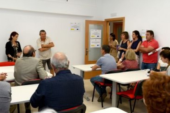 La Asamblea Comarcal de Cruz Roja en el Bajo Aragón inaugura la ampliación de su sede en Alcañiz
