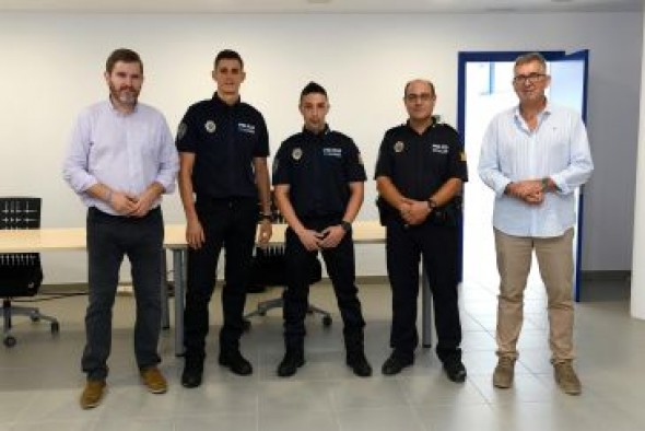 La Policía Local de Alcañiz incorpora cinco agentes a su plantilla