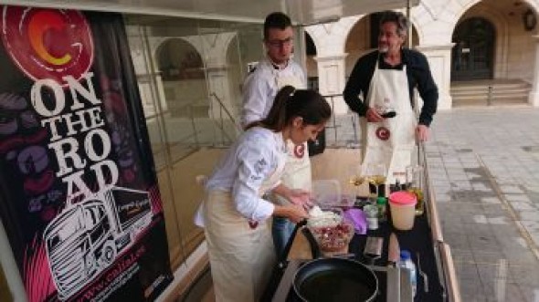 C´alial on the Road 2019 se presenta en las Ferias del Jamón de Teruel para promocionar los alimentos de calidad de Aragón