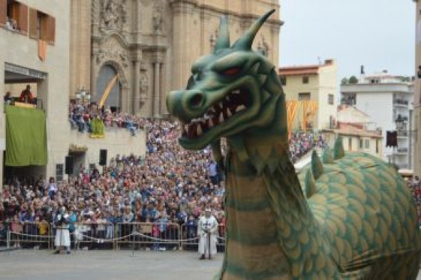 La fiesta del Vencimiento del Dragón de Alcañiz ya es de Interés Turístico de Aragón