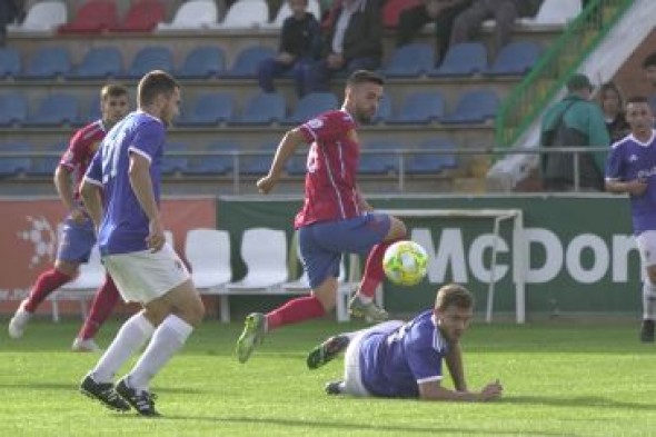 El CD Teruel cae eliminado en la Copa Federación tras perder ante el Poblense