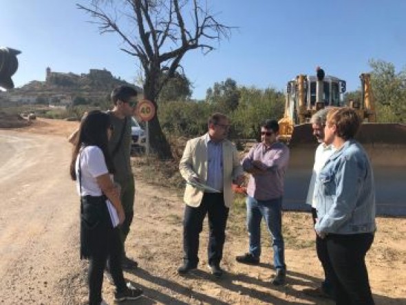 La Diputación de Teruel mejora las carreteras de La Fresneda, Arens y La Portellada