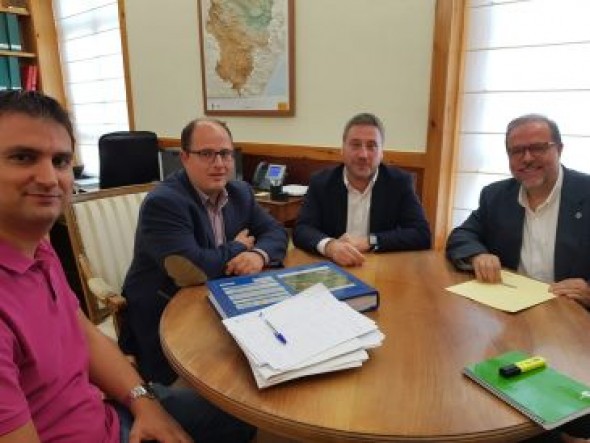 Gobierno de Aragón y Diputación de Teruel colaborarán para la construcción de la carretera del acceso sur a Javalambre