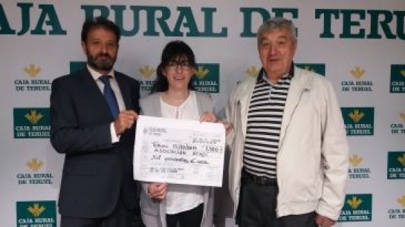 Caja Rural de Teruel entrega a Atadi Puerta del Mediterráneo los 1.500 euros de la Bicicleta Solidaria 2019