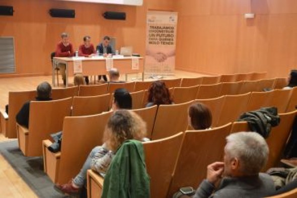 Una jornada en Alcañiz visibiliza la exclusión social lejos de las ciudades