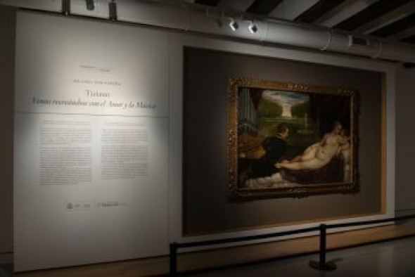 El cuadro de Tiziano en Teruel registra más de 2.100 visitas en cinco días