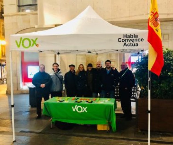 Vox espera dar mañana un paso más para la España viva