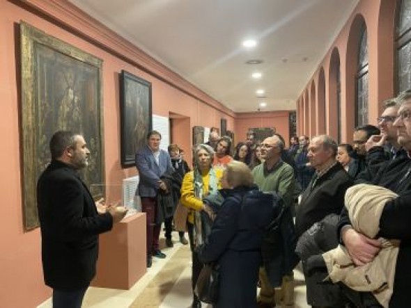 Una exposición exhibe por primera vez  obras de arte del Convento de las Clarisas de Teruel