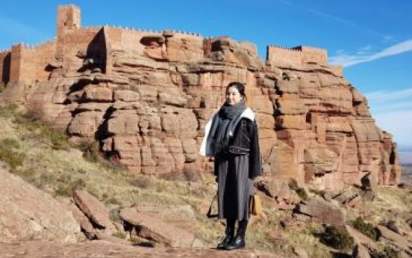 Dos importantes prescriptores chinos en redes sociales comienzan en Teruel un recorrido por Aragón