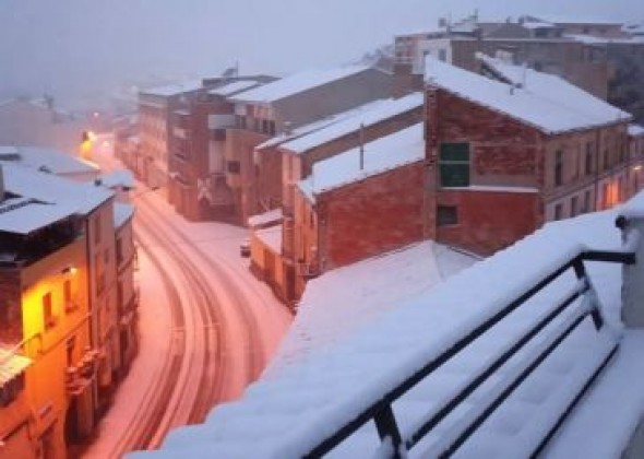 Alrededor de 1.100 alumnos de la provincia de Teruel se quedan sin clase por culpa del temporal