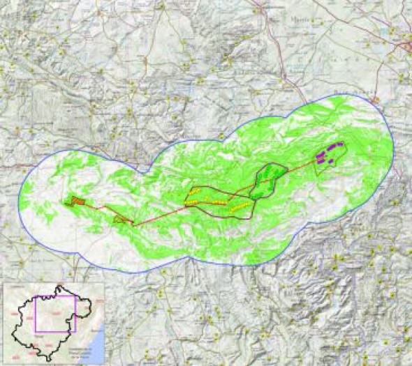 Green Capital proyecta otros tres parques eólicos más en cinco comarcas de Teruel