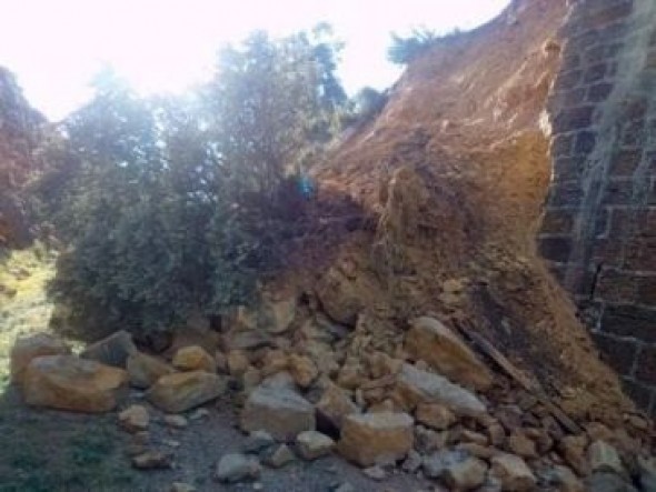 La Comarca del Matarraña solicitará entre 25.000 y 30.000 euros por los daños del temporal en la Vía Verde Val de Zafán