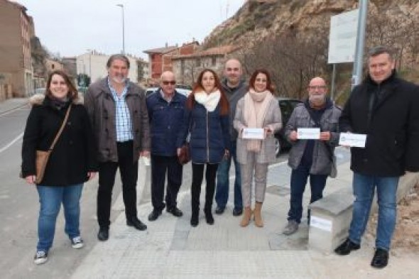 El Ayuntamiento de Teruel señaliza las actuaciones realizadas a través de los presupuestos participativos