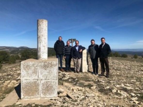 La DPT muestra su apoyo al proyecto turístico en torno a la leyenda de la Cruz de los Tres Reinos que comparten Aragón, Comunidad Valenciana y Castilla La Mancha