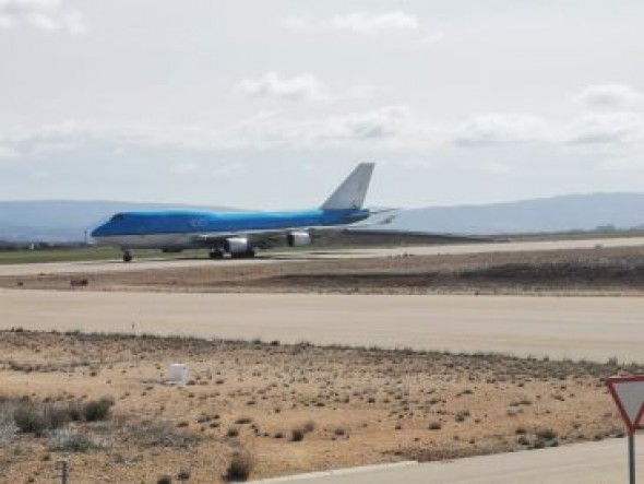 Tarmac afronta la llegada de un mayor número de aeronaves al Aeropuerto de Teruel por el coronavirus