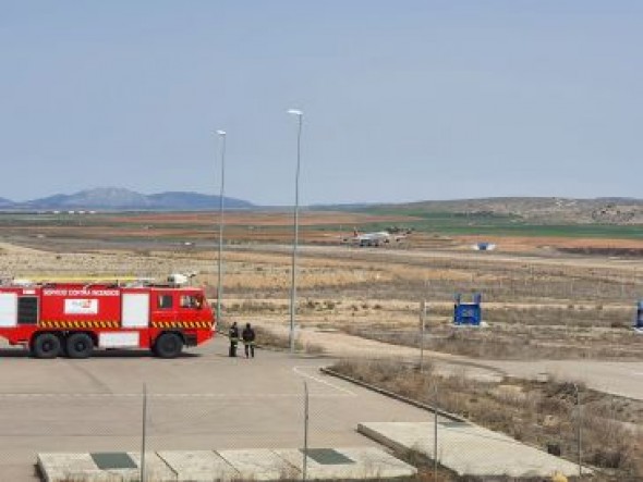 Tarmac Aragón desconoce si podrán llegar más aviones a Teruel por las restricciones